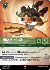 Lorcana TFC - Enchanted Mickey Mouse: Artful Rogue